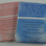 Our blankets packaged ready for gift giving.