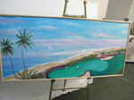 Golf Course II with Pond - 30x60