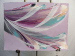 Lilac Wave - Mixed Acrylic - 22x30