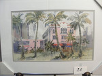 South Beach - Water Color - 14x22